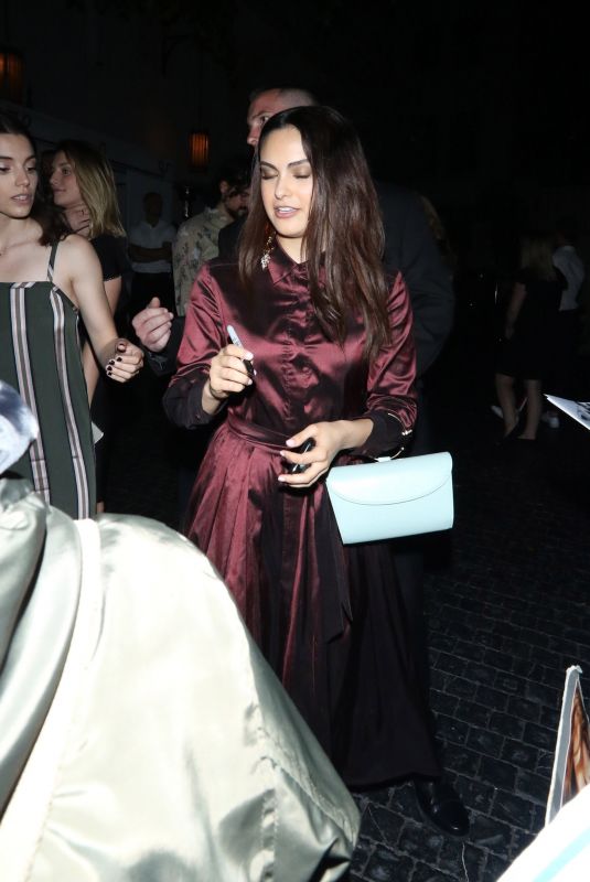 CAMILA MENDES Arrives at Women in Film Max Mara Face of the Future 06/11/2019