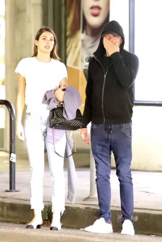 CAMILA MORRONE and Leonardo Dicaprio Out for Dinner in Los Feliz 06/10/2019