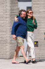 CAMILLE ROWE and James McLeod Taylor Out in New York 06/04/2019