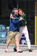 CAMILLE ROWE and James McLeod Taylor Out in New York 06/04/2019