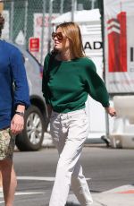 CAMILLE ROWE and James McLeod Taylor Out in New York 06/04/2019