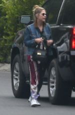 CARA DELEVINGNE and ASHLEY BENSON Arrives at Their Home in Los Angeles 06/04/2019