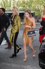 CARA DELEVINGNE and ASHLEY BENSON at Laperouse Restaurant in Paris 06/28/2019