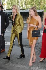 CARA DELEVINGNE and ASHLEY BENSON at Laperouse Restaurant in Paris 06/28/2019