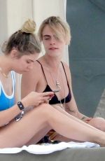 CARA DELEVINGNE and ASHLEY BENSON on Vacationing in Tulum 06/02/2019