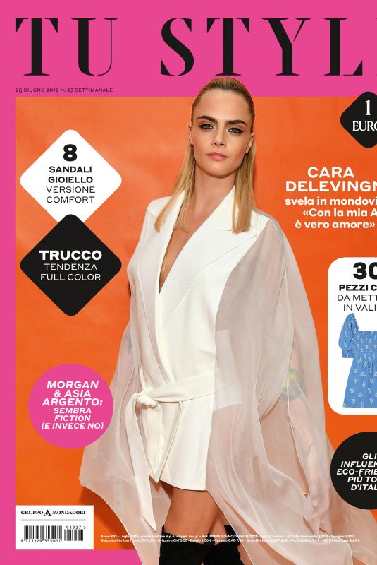 CARA DELEVINGNE in Tu Style Magazine, June 2019