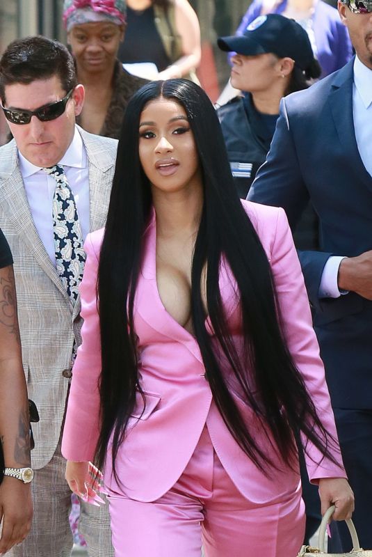 CARDI B Arrives at Her Trial at Queens Criminal Court in New York 05/31/2019