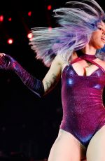 CARDI B Performs at Staples Center Concert during BET Experience in Los Angeles 06/22/2019