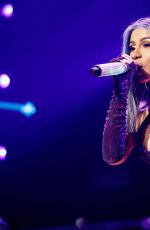 CARDI B Performs at Staples Center Concert during BET Experience in Los Angeles 06/22/2019