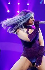 CARDI B Performs at Staples Center Concert during BET Experience in Los Angeles 06/22/2019