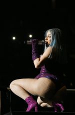 CARDI B Performs at Staples Center Concert during BET Experience in Los Angeles 06/22/2019