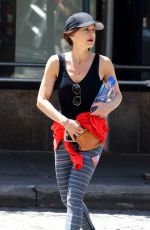 CARLA GUGINO Leaves a Gym in New York 06/07/2019