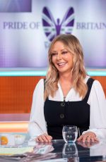 CAROL VORDERMAN at Good Morning Britain Show in London 06/20/2019
