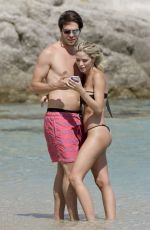 CAROLINA DIAS in Bikini at Ricardo Kaka at a Beach in Mykonos 06/24/2019