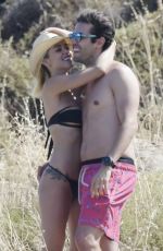 CAROLINA DIAS in Bikini at Ricardo Kaka at a Beach in Mykonos 06/24/2019