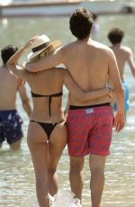 CAROLINA DIAS in Bikini at Ricardo Kaka at a Beach in Mykonos 06/24/2019