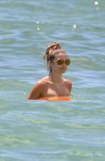 CATHY HUMMELS in Bikini at a Beach in Miami 06/13/2019