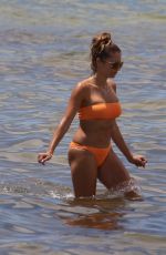 CATHY HUMMELS in Bikini at a Beach in Miami 06/13/2019