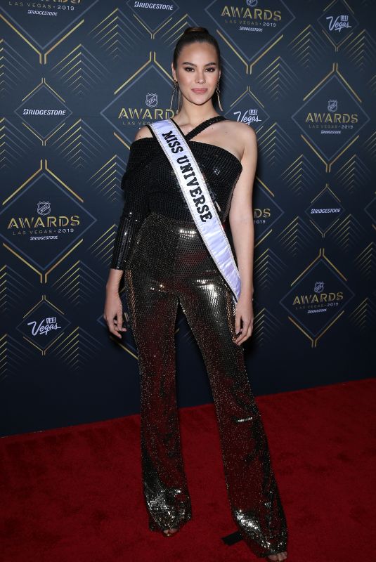 CATRIONA GRAY at 2019 NHL Awards in Las Vegas 06/19/2019