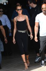 CELINE DION Leaves Hotel Le Crillon in Paris 06/27/2019