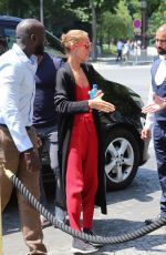 CELINE DION Out and About in Paris 06/26/2019