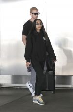CHANTEL JEFFRIES at Los Angeles International Airport 06/23/2019
