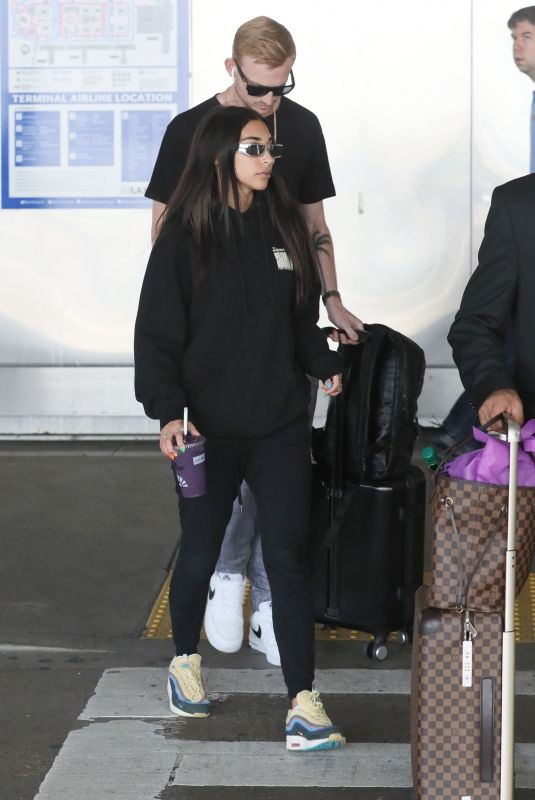 CHANTEL JEFFRIES at Los Angeles International Airport 06/23/2019