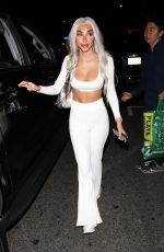 CHANTEL JEFFRIES Leaves Delilah in West Hollywood 06/05/2019