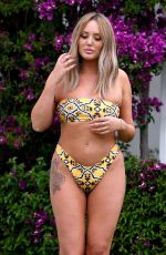 CHARLOTTE CROSBY in Bikini on Vacation in Ibiza 06/15/2019