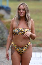 CHARLOTTE CROSBY in Bikini on Vacation in Ibiza 06/15/2019