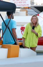 CHARLOTTE CROSBY in Swimsuit on Holiday in Ibiza 06/15/2019