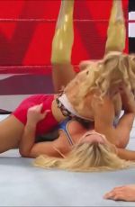 CHARLOTTE FLAIR vs LACEY EVANS - A Worked Shoot Match 06/03/2019