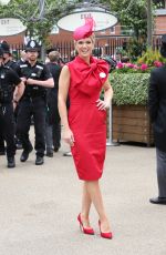 CHARLOTTE HAWKINS at Ladies Day at Royal Ascot 06/20/2019
