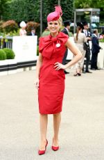 CHARLOTTE HAWKINS at Ladies Day at Royal Ascot 06/20/2019