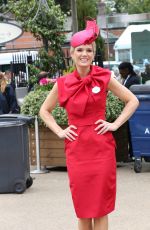 CHARLOTTE HAWKINS at Ladies Day at Royal Ascot 06/20/2019