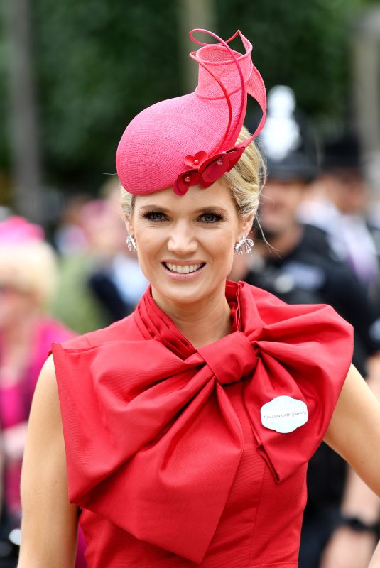 CHARLOTTE HAWKINS at Ladies Day at Royal Ascot 06/20/2019
