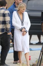 CHARLOTTE MCKINNEY on the Set of a Photoshoot in Los Angeles 06/10/2019