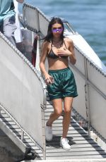 CHATEL JEFFRIES in Bikini Top at a Yacht in Miami 06/21/2019