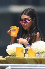 CHATEL JEFFRIES in Bikini Top at a Yacht in Miami 06/21/2019