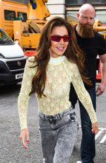 CHERYL COLE Arrives at BBC Radio 2 in London 06/15/2019