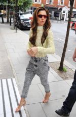 CHERYL COLE Arrives at BBC Radio 2 in London 06/15/2019