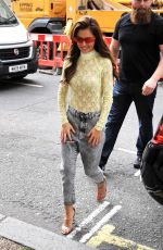 CHERYL COLE Arrives at BBC Radio 2 in London 06/15/2019
