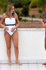 CHLOE FERRY and CHARLOTTE CROSBY in Swimsuits in Ibiza, June 2019