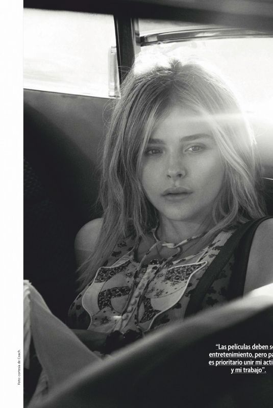 CHLOE MORETZ in Fotogramas Magazine, July 2019