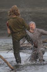 CHLOE MORETZ on the Set of Shadow in the Cloud in New Zealand 06/10/2019