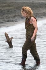 CHLOE MORETZ on the Set of Shadow in the Cloud in New Zealand 06/10/2019