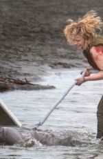 CHLOE MORETZ on the Set of Shadow in the Cloud in New Zealand 06/10/2019