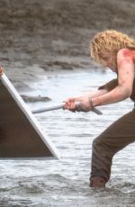 CHLOE MORETZ on the Set of Shadow in the Cloud in New Zealand 06/10/2019