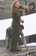 CHLOE MORETZ on the Set of Shadow in the Cloud in New Zealand 06/10/2019