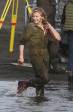 CHLOE MORETZ on the Set of Shadow in the Cloud in New Zealand 06/10/2019